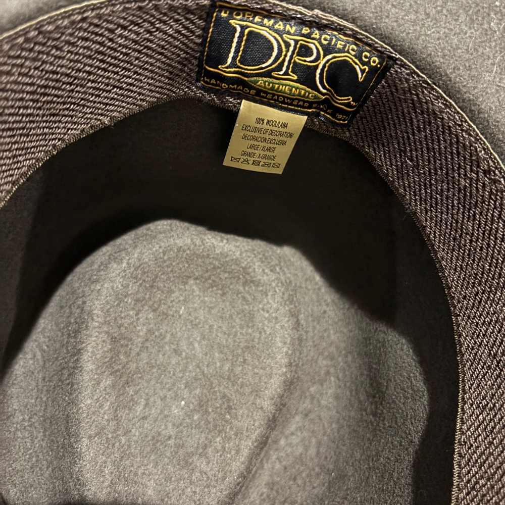 Dorfman Pacific Men's Crushable Wool Felt Outback Hat - Picture 5 of 5